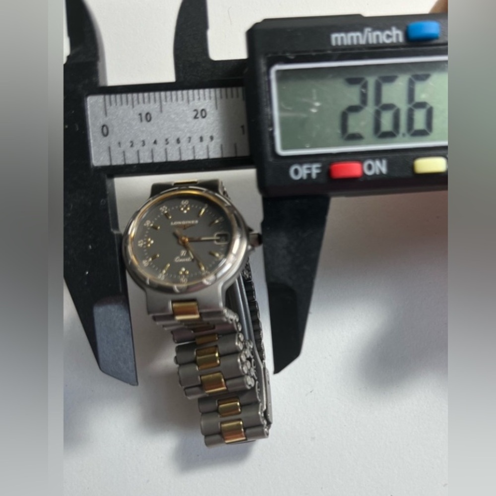 Longines Conquest Ti Quartz 1992 TITANIUM ladies watch. - Picture 11 of 14